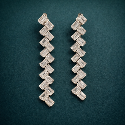 Pure Silver Sleek Danglers