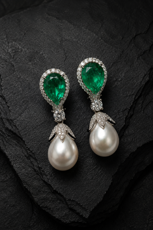 Emerald & Pearl Duo Drops