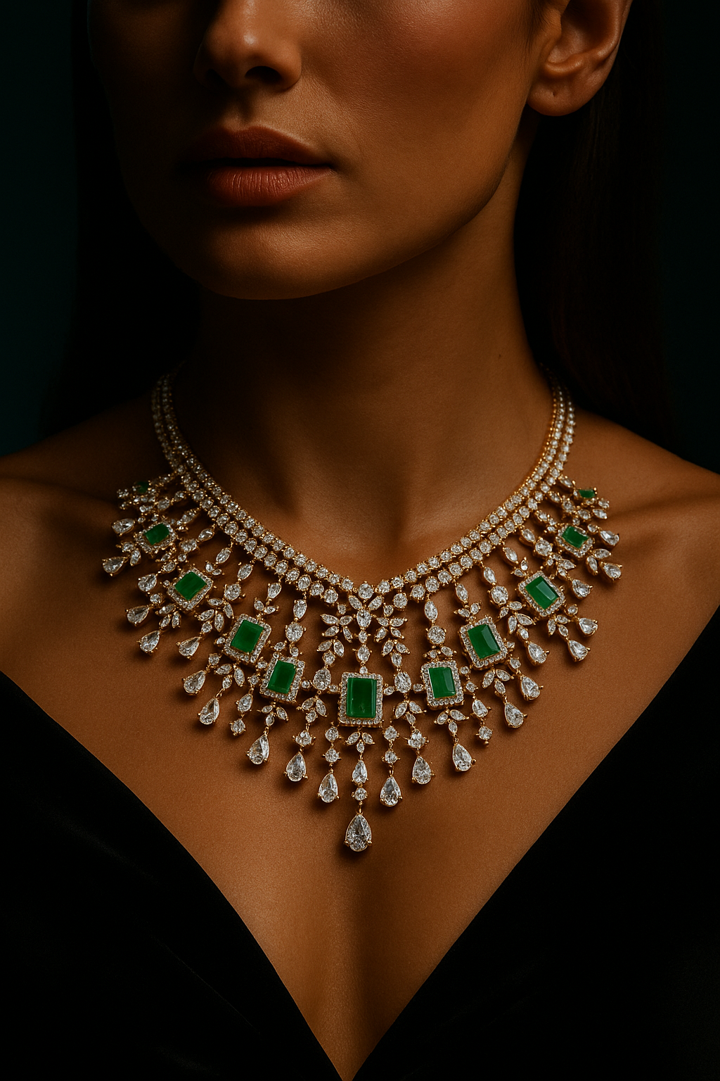 Golden Grace Necklace Set