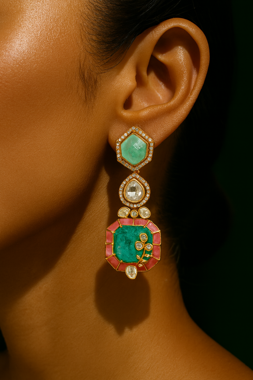 Mulitstone Vibrant Danglers