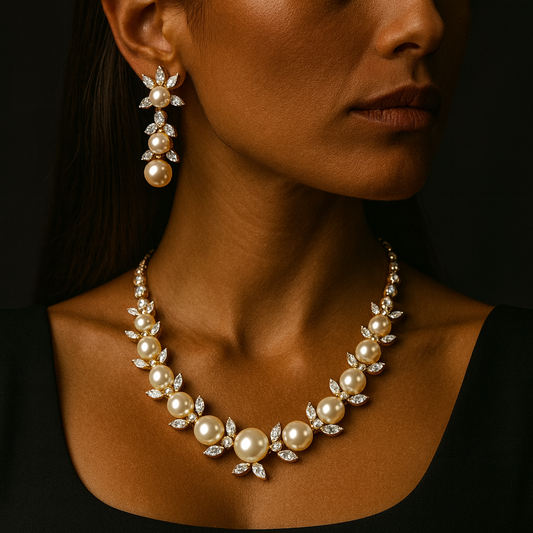 Pearl Radiance Necklace Set