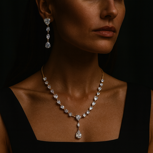 Multistone Necklace Set