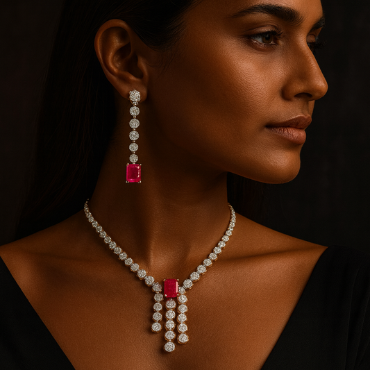 Trinity Vibrant Necklace Set
