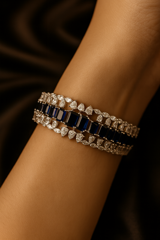Sapphire Statement Bracelet