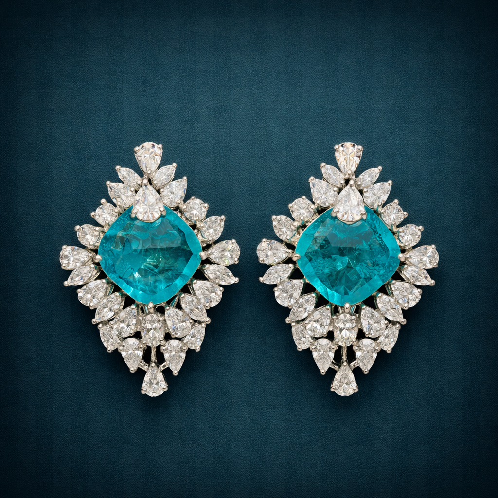 Pure Silver Sage Earrings