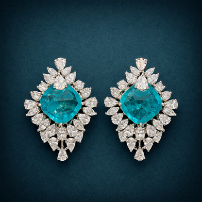 Pure Silver Sage Earrings