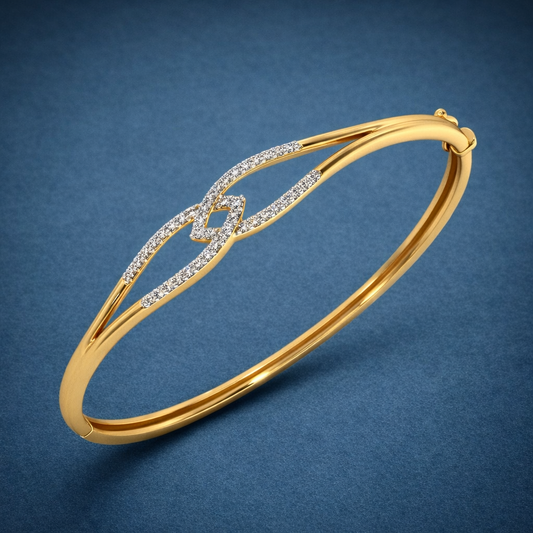 Pure Silver Blossom Bracelet