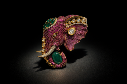 Maharaja’s Elephant Brooch