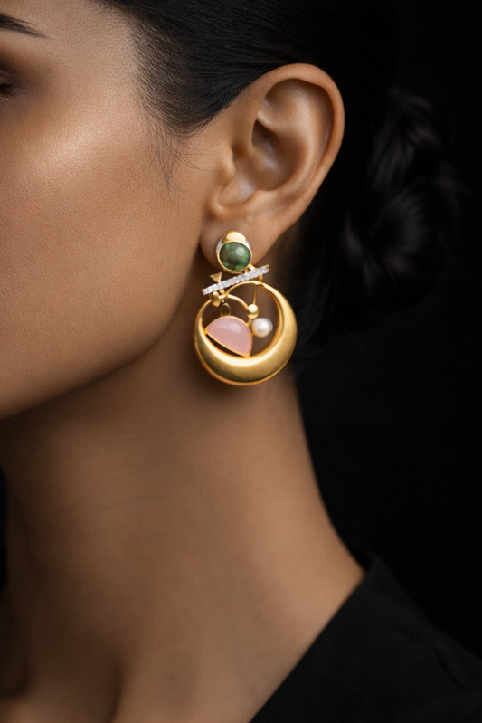 Chic Multistone Earrings