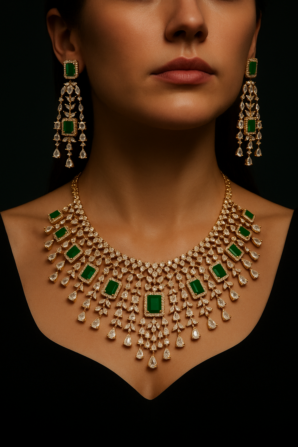 Golden Grace Necklace Set