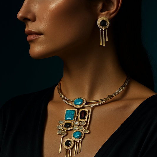 Turqoise Luxe Necklace Set