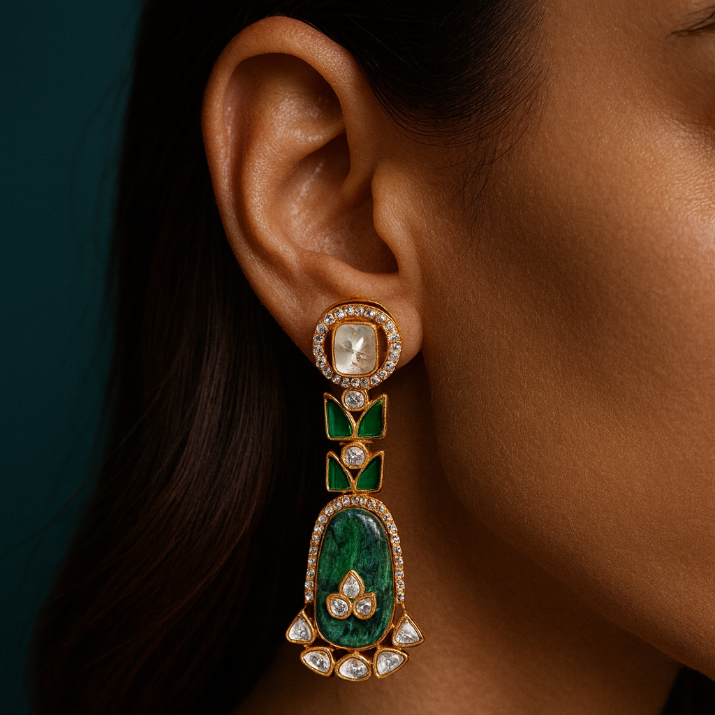 Emerald Maharani Drops