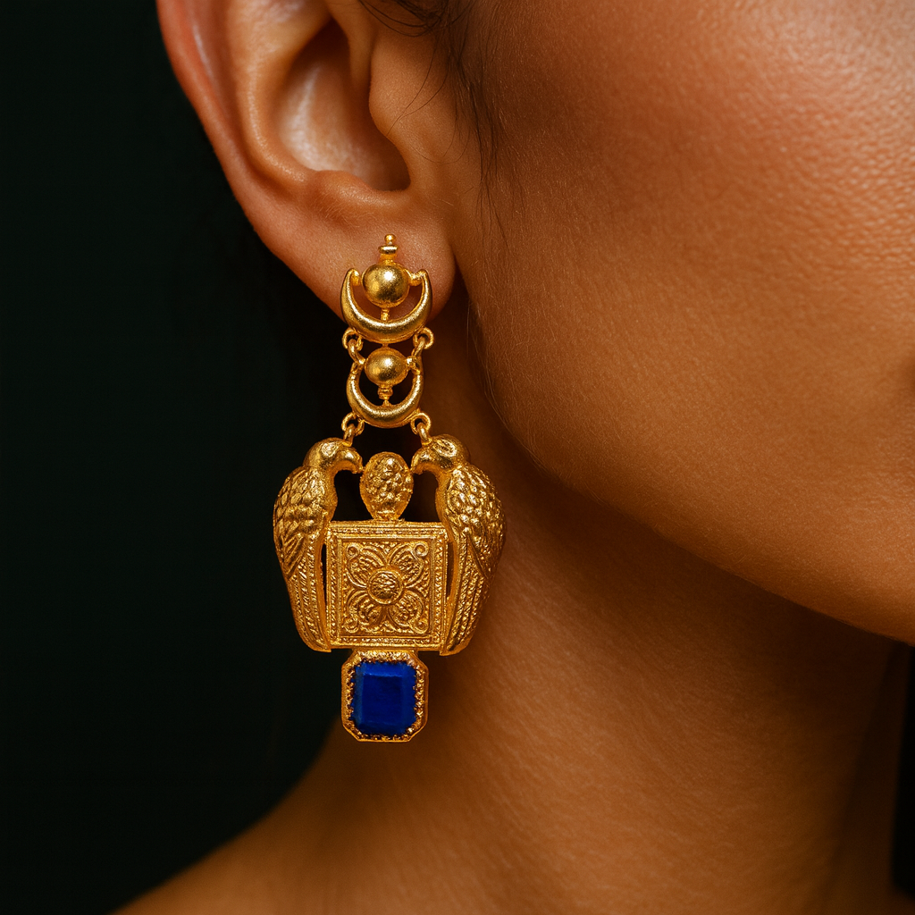 Antique Golden Earrings