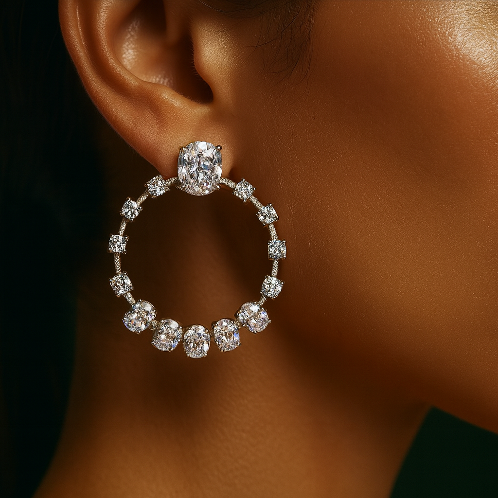 Pure Silver Classic Hoops