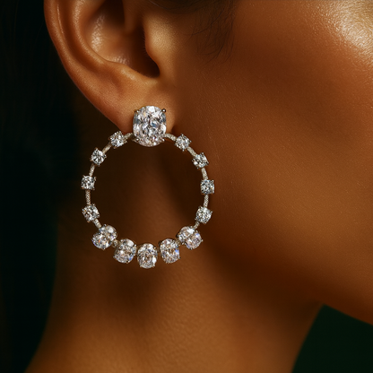Pure Silver Classic Hoops