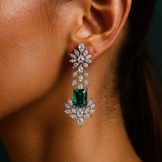 Floral Radiance Danglers