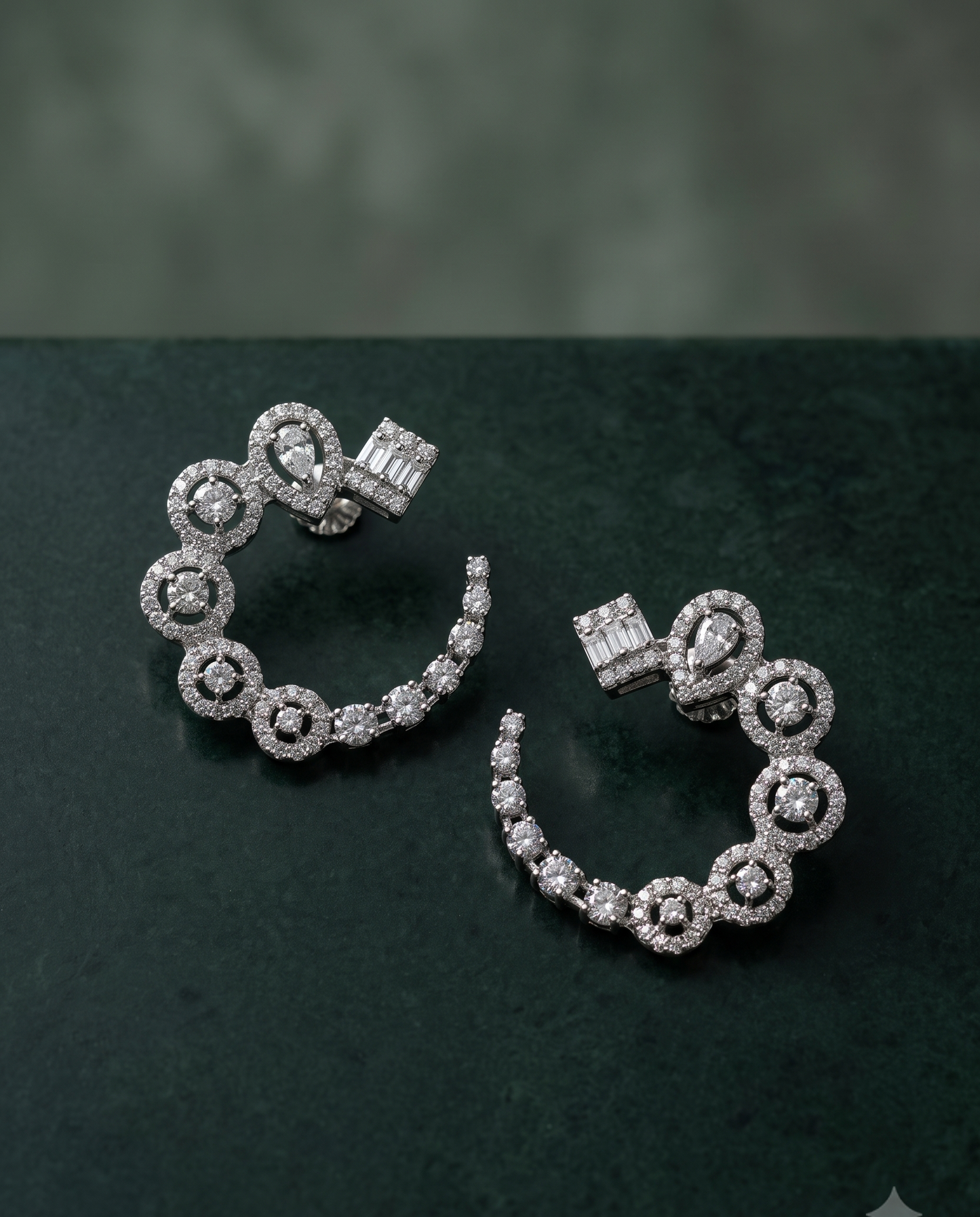 Crescent Halo Hoops