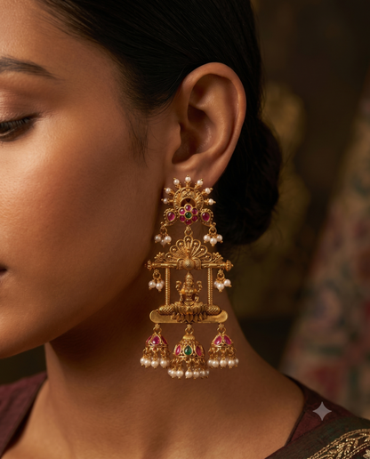 Golden Noori Earrings