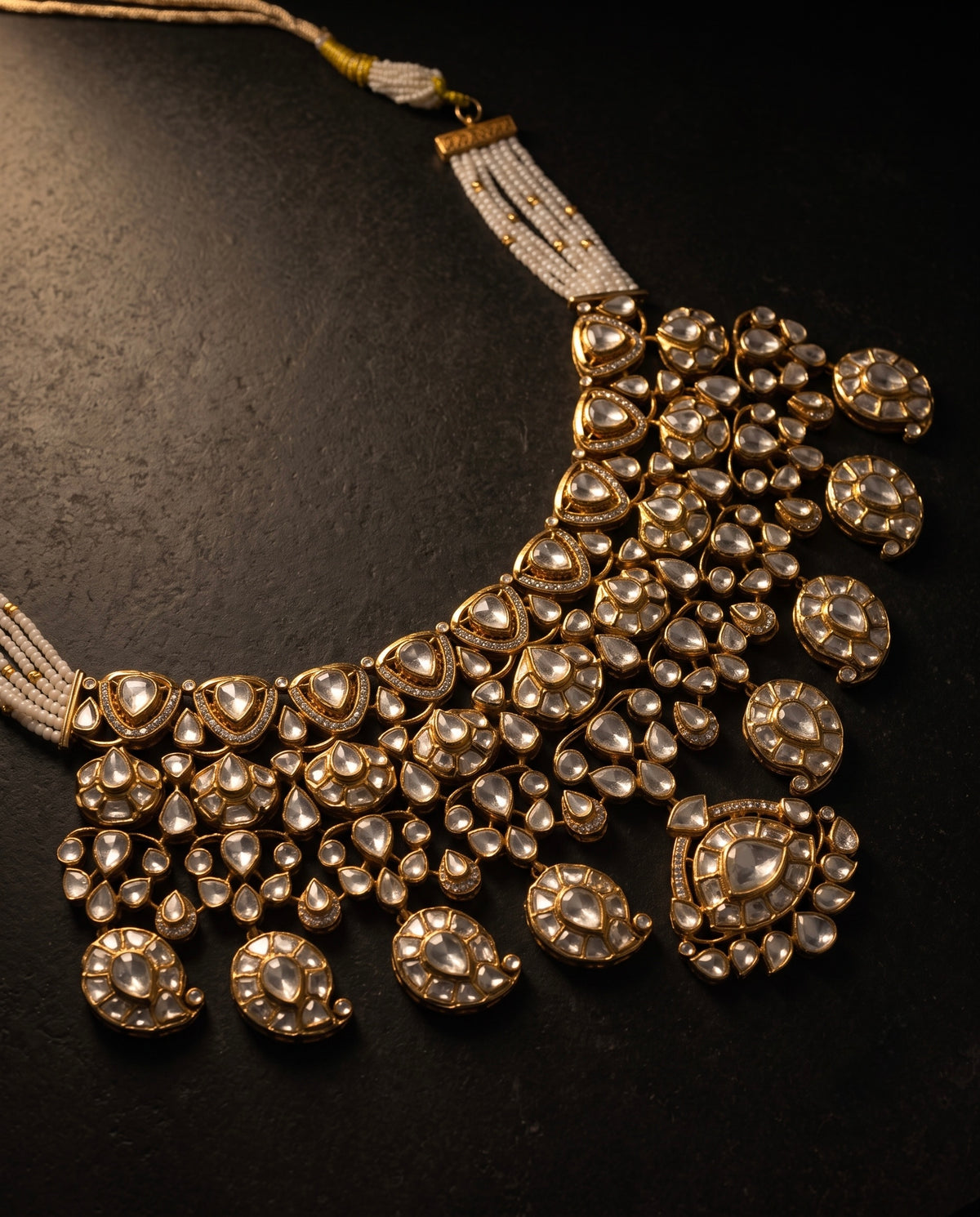 Polki Jharokha Necklace Set