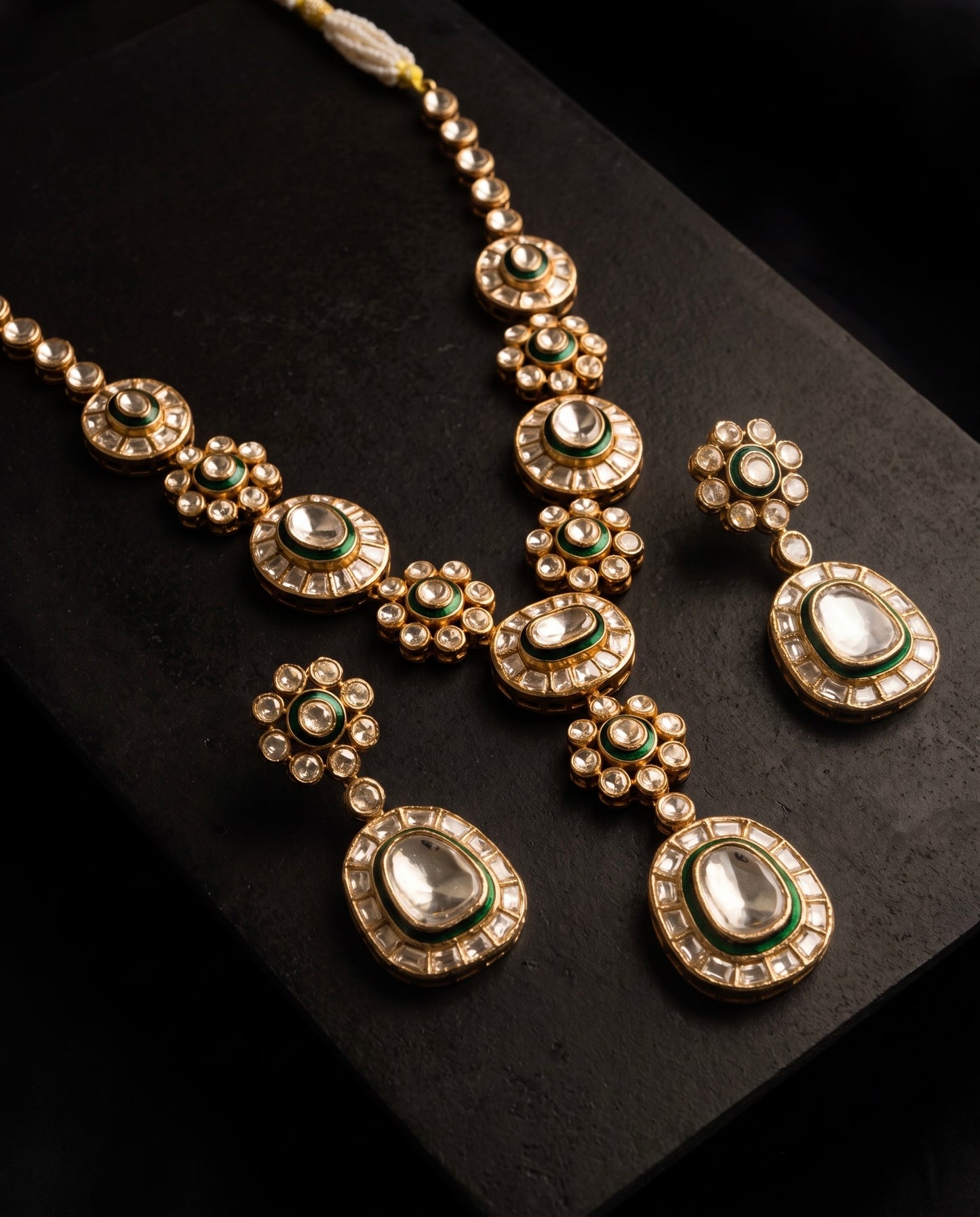 Shahi Polki Necklace Set