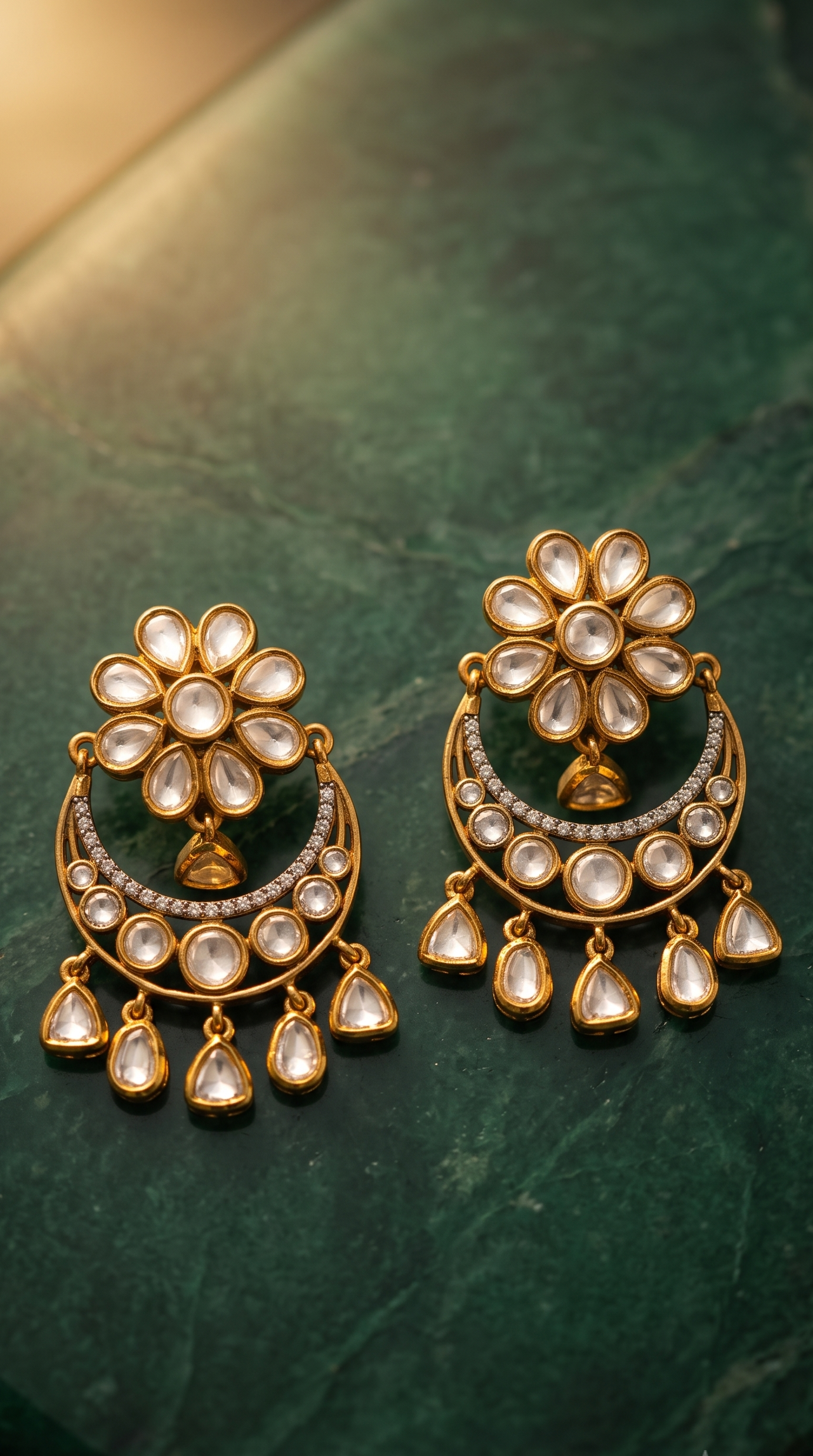 Golden Zareen Chaandbalis