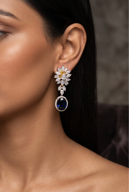 Sapphire Constellation Earrings