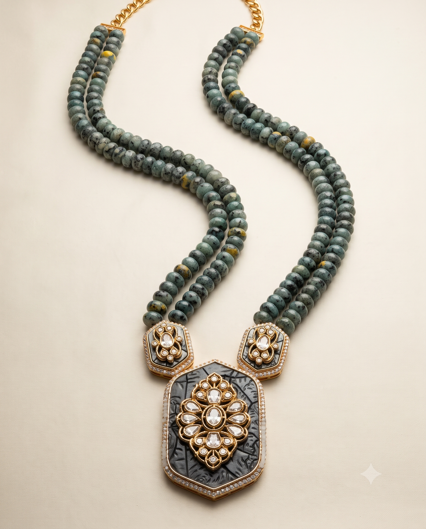 Statement Turqoise Mala