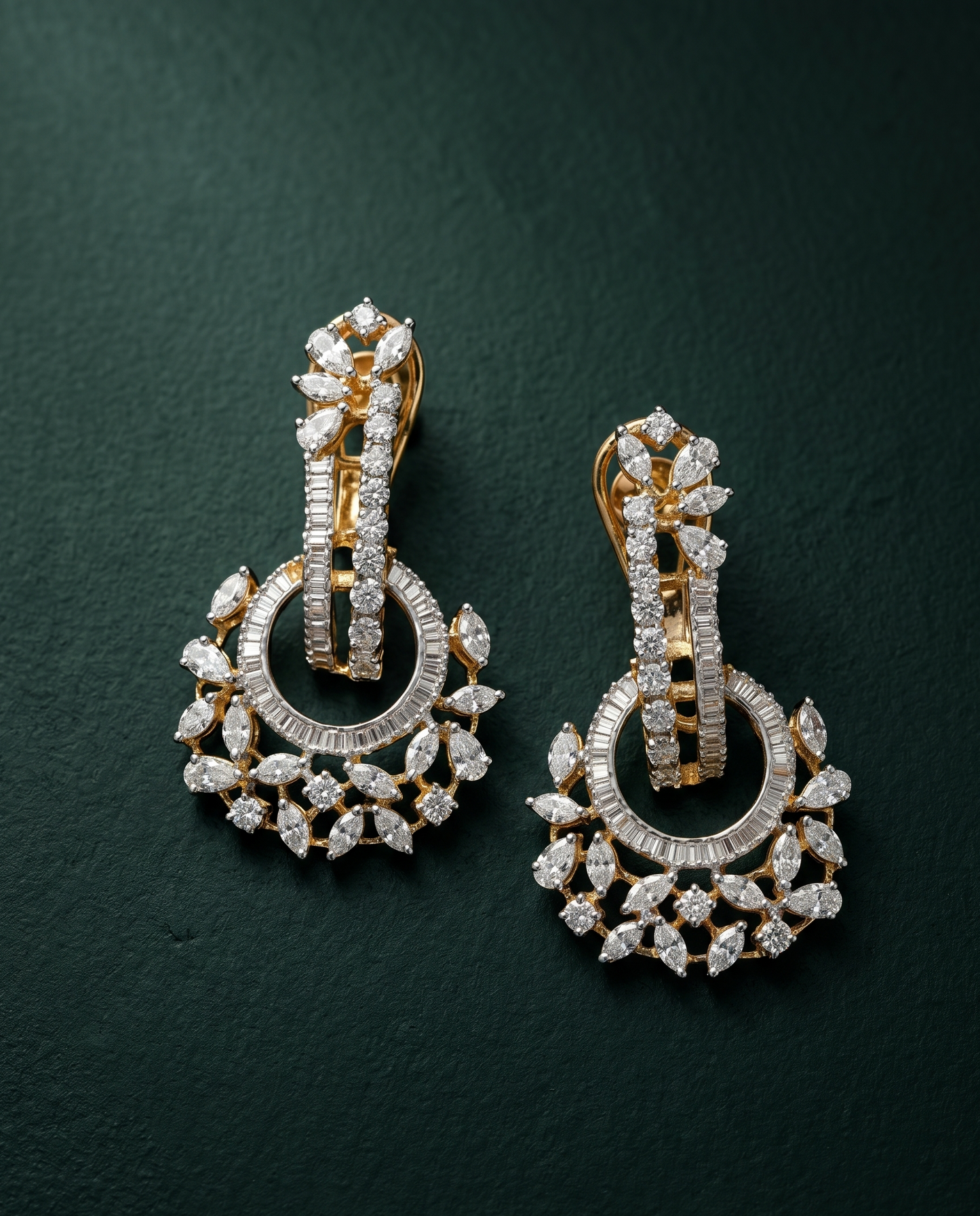 Pure Silver Chandelier Earrings