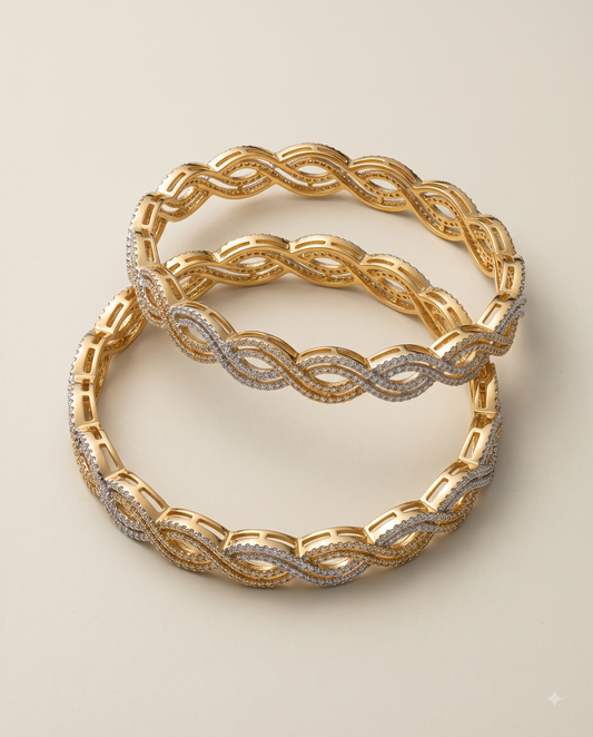 Golden Spiral Bangles