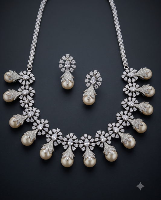 Pearl Gala Necklace Set