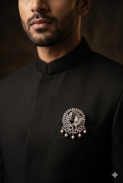 Stallion Insignia Brooch