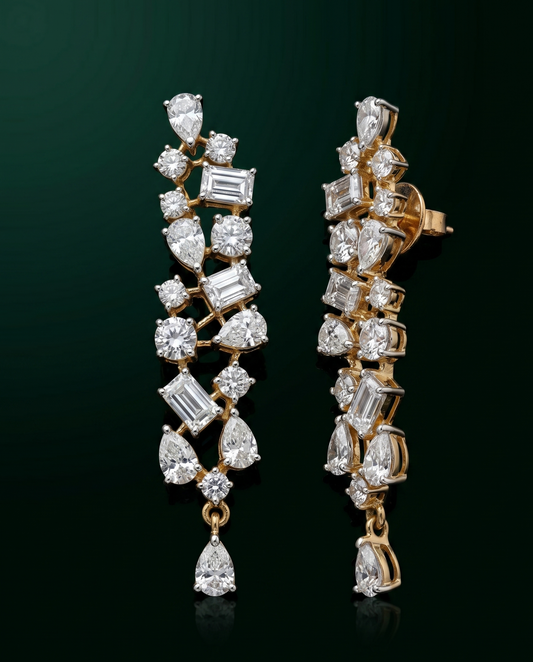 Pure Silver Dreamy Danglers