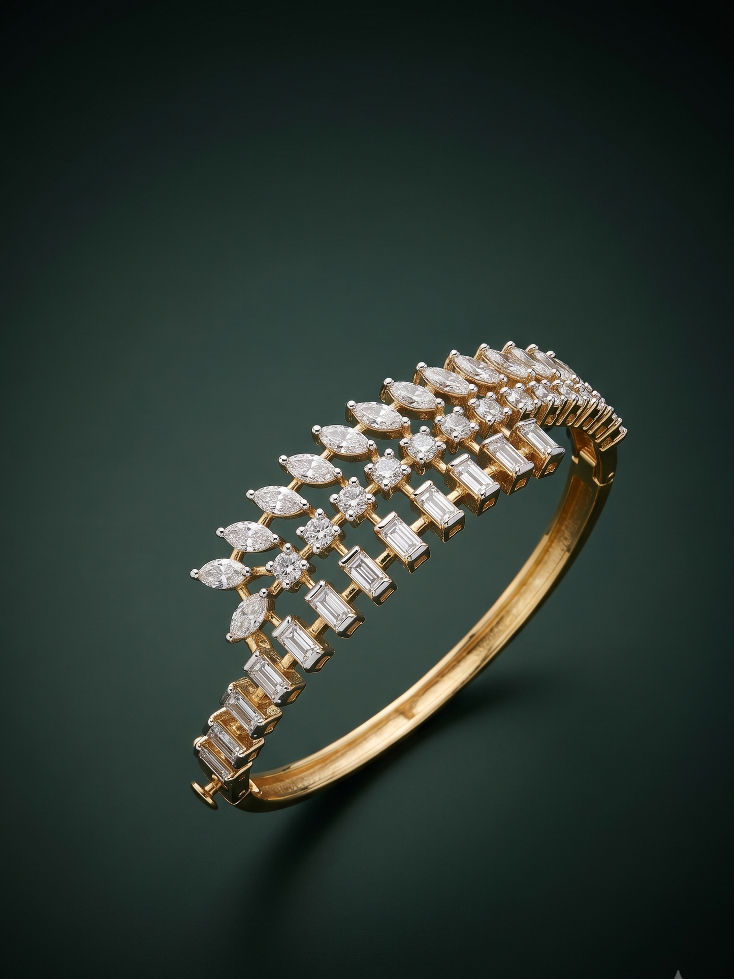 Pure SIlver Triple Zenith Bracelet