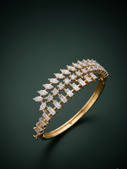 Pure SIlver Triple Zenith Bracelet