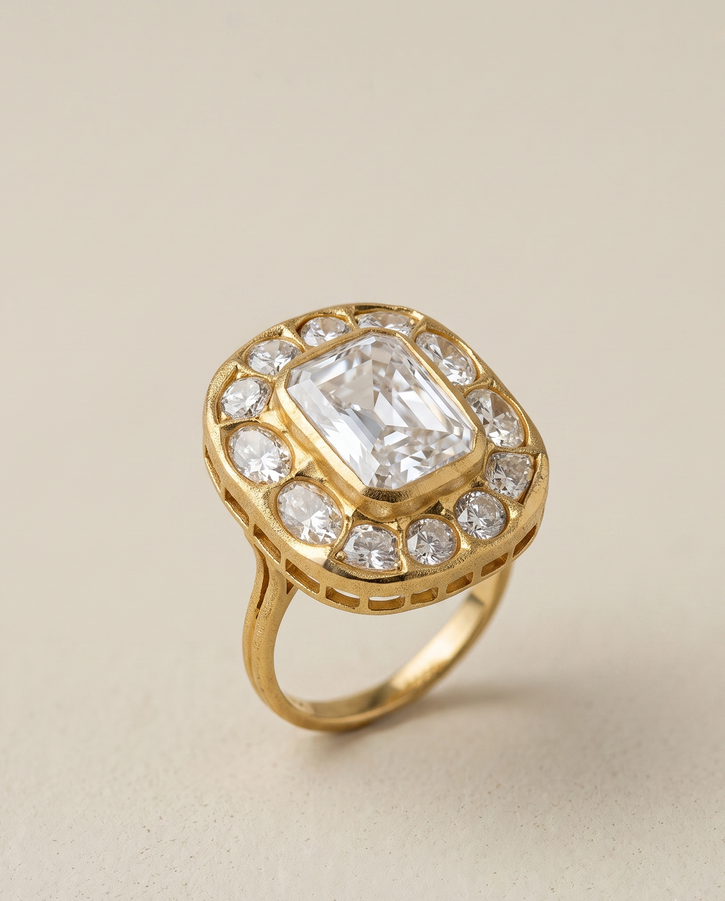 Polki Elegance Ring