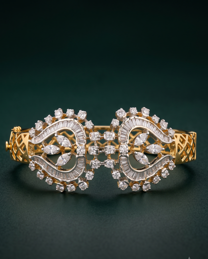 Pure Silver Verde Bloom Bracelet