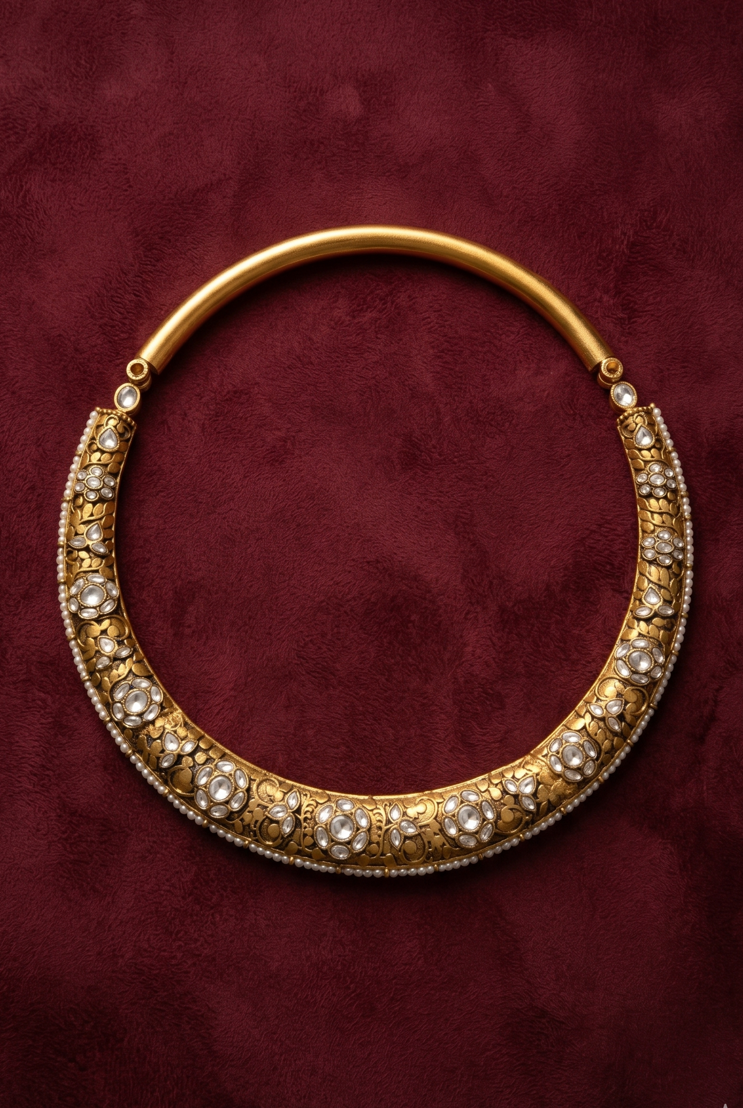 Gold plated Darbaari Hasli