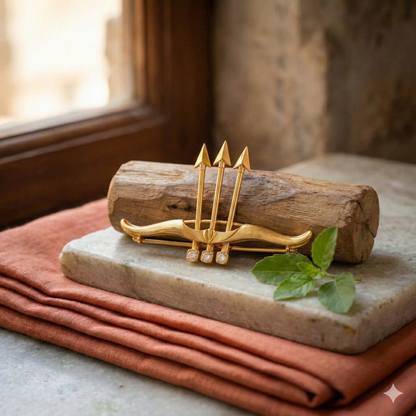 Pure Silver Divine Arrow Brooch