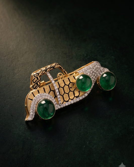 Pure Silver Vintage Brooch