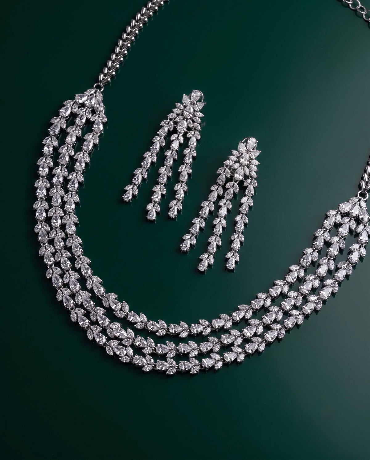 Royal Multistone Necklace Set