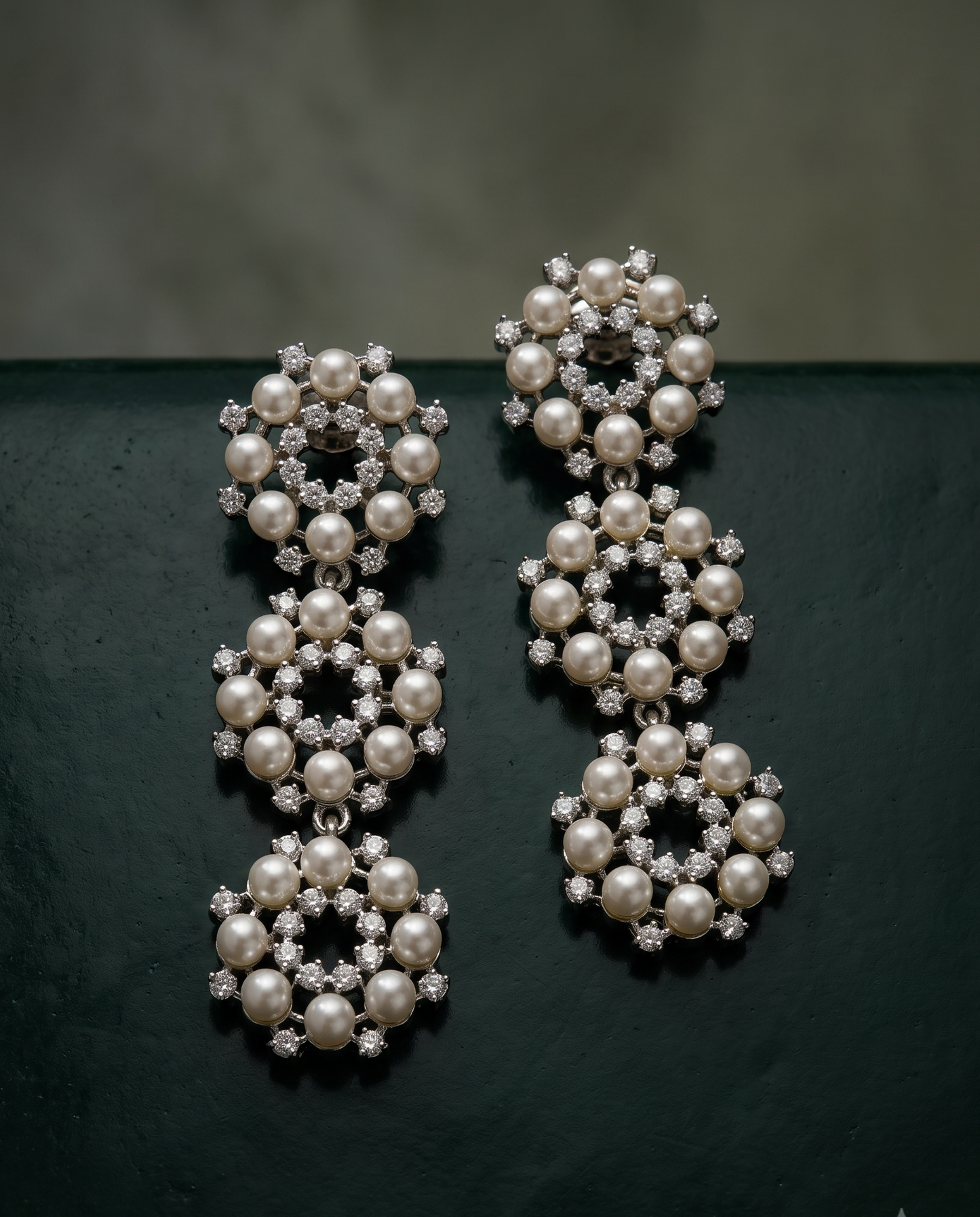 Pearl Motif Danglers