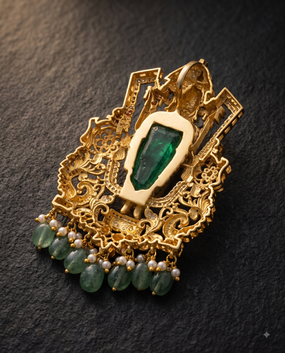 Pure Silver Balaji Pendant