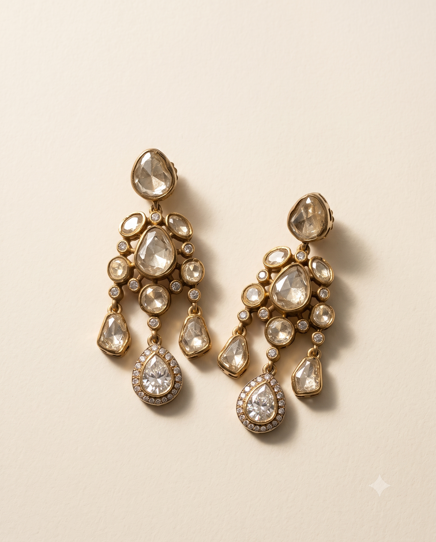 Polki Radiant Danglers
