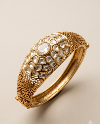 Imperial Jadau Kada Bracelet