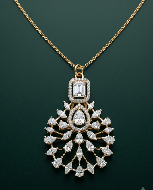 Pure Silver Zenith Pendant Chain