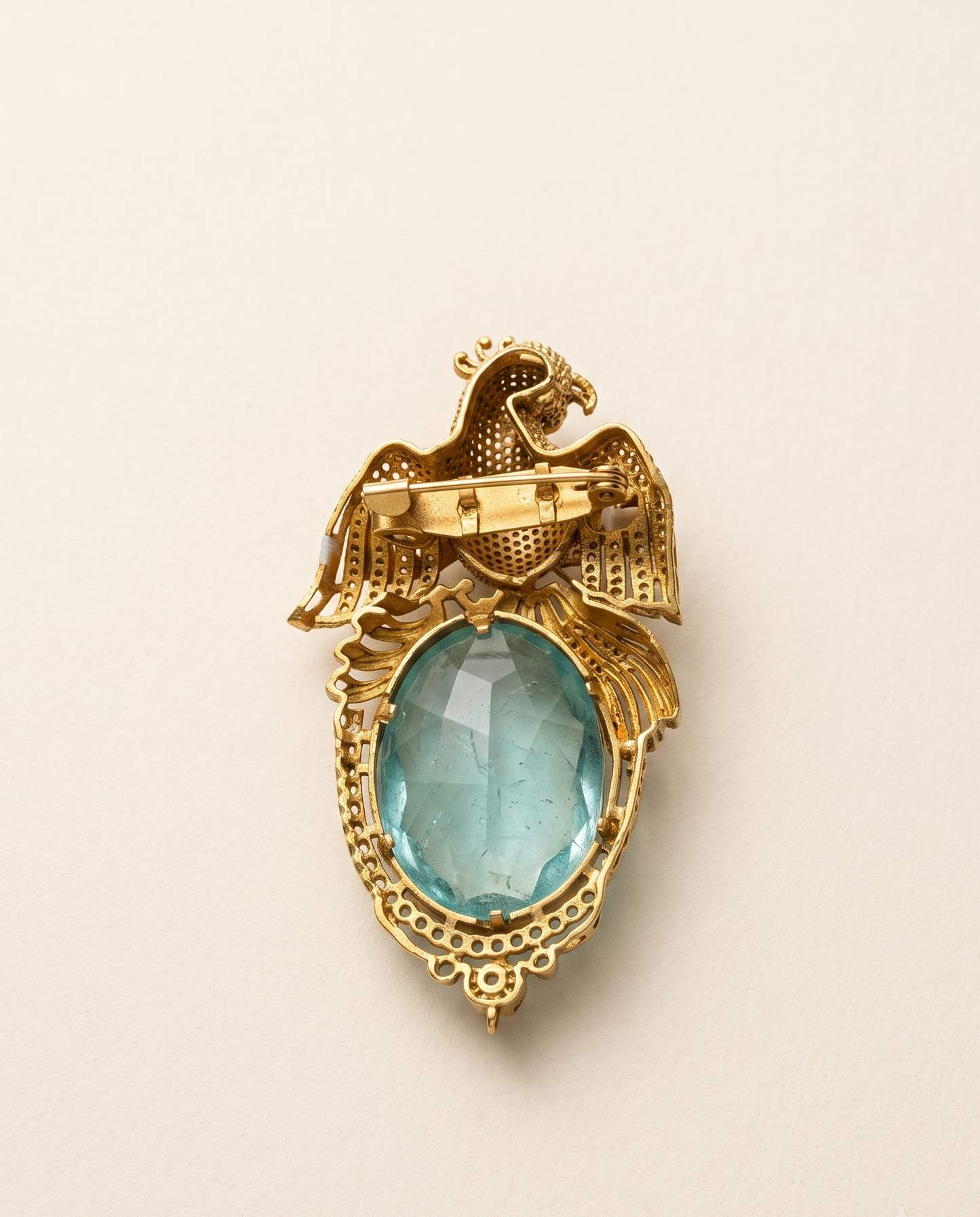 Golden Aranya Brooch