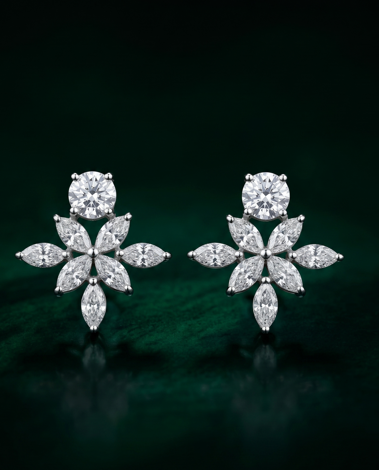 Pure Silver Elegance Studs