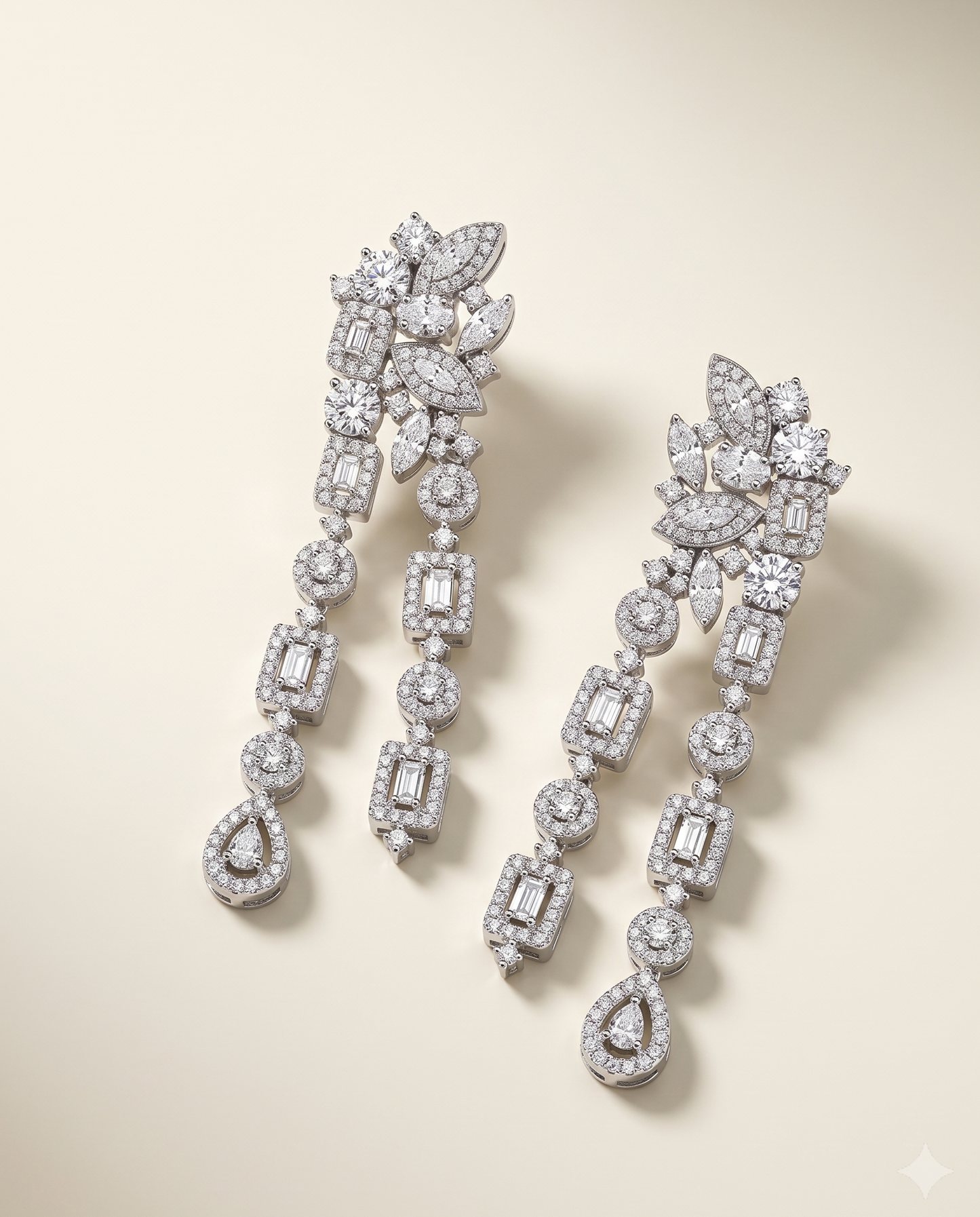 Chic Cascade Danglers