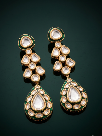 Elegant Meenakari Earrings
