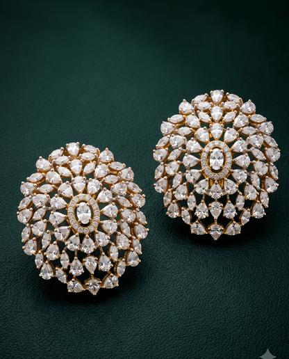 Pure Silver Spiral Studs